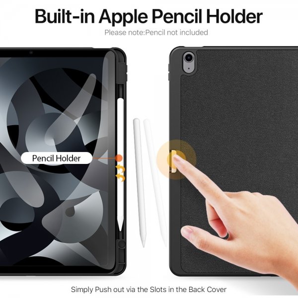 Dux Ducis iPad Air 13 (M2/M3/M4) Fodral DOMO Series Svart