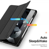Dux Ducis iPad Air 13 (M2/M3/M4) Fodral DOMO Series Svart