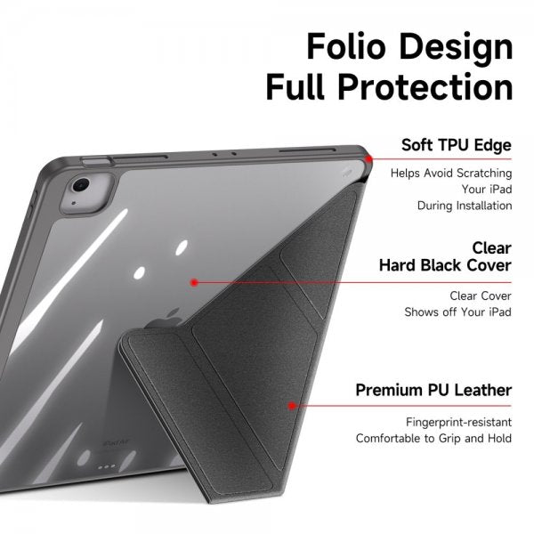 Dux Ducis iPad Air 13 (M2/M3/M4) Fodral Magi Series Grå