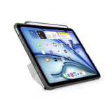 Pipetto iPad Air 13 (M2/M3/M4) Fodral Origami No3 Pencil Case Grå