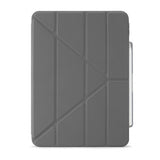 Pipetto iPad Air 13 (M2/M3/M4) Fodral Origami No3 Pencil Case Grå