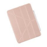 Pipetto iPad Air 13 (M2/M3/M4) Fodral Origami No3 Pencil Case Metallic Rosa