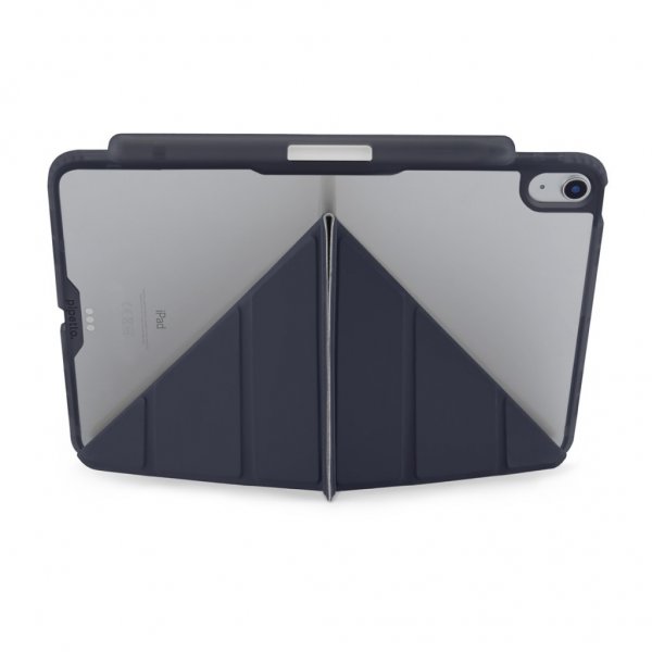 Pipetto iPad Air 13 (M2/M3/M4) Fodral Origami No3 Pencil Case Mörkblå