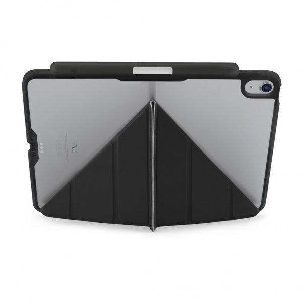 Pipetto iPad Air 13 (M2/M3/M4) Fodral Origami No3 Pencil Case Svart