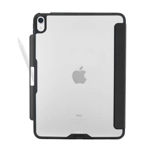 Pipetto iPad Air 13 (M2/M3/M4) Fodral Origami No3 Pencil Case Svart