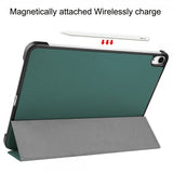 iPad Air 13 (M2/M3/M4) Fodral Trifold Grön