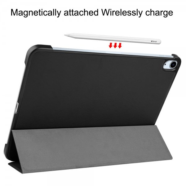 iPad Air 13 (M2/M3/M4) Fodral Trifold Svart