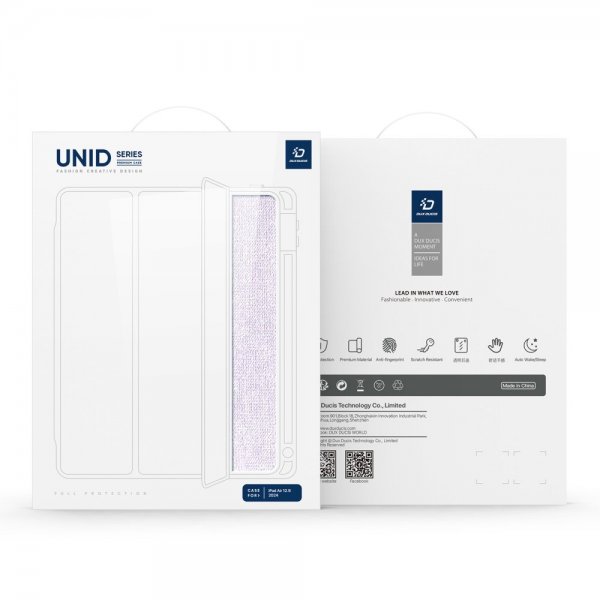 Dux Ducis iPad Air 13 (M2/M3/M4) Fodral UNID Series Lila
