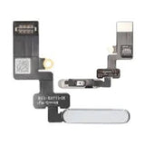 iPad Air 5 2022 Fingeravtrycksläsare Sensor Flexkabel - Vit