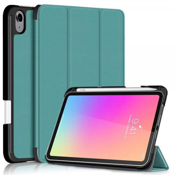 iPad mini (gen 6)/iPad mini (A17 Pro) Fodral med Pennfack Grön