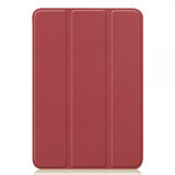 iPad mini (gen 6)/iPad mini (A17 Pro) Fodral Vikbart Smart Vinröd