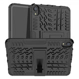 iPad mini (gen 6)/iPad mini (A17 Pro) Skal Däckmönster Stativfunktion Svart