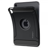 Spigen iPad mini (gen 6)/iPad mini (A17 Pro) Skal Rugged Armor Matte Black