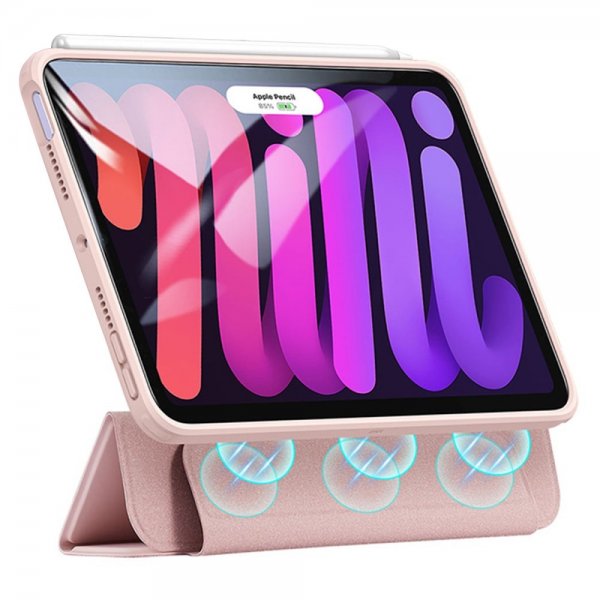 ESR iPad mini (gen 6)/iPad mini (A17 Pro) Fodral Rebound Hybrid Rosa