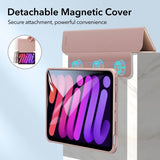 ESR iPad mini (gen 6)/iPad mini (A17 Pro) Fodral Rebound Hybrid Roseguld