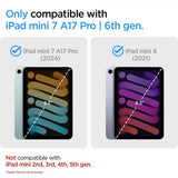 Spigen iPad mini (gen 6)/iPad mini (A17 Pro) Skal Nano Pop Black Sesame