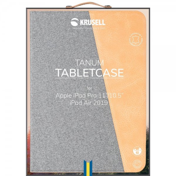 Krusell iPad Pro 11 2018/iPad Air 2019 Fodral Tanum Cover Vintage Nude