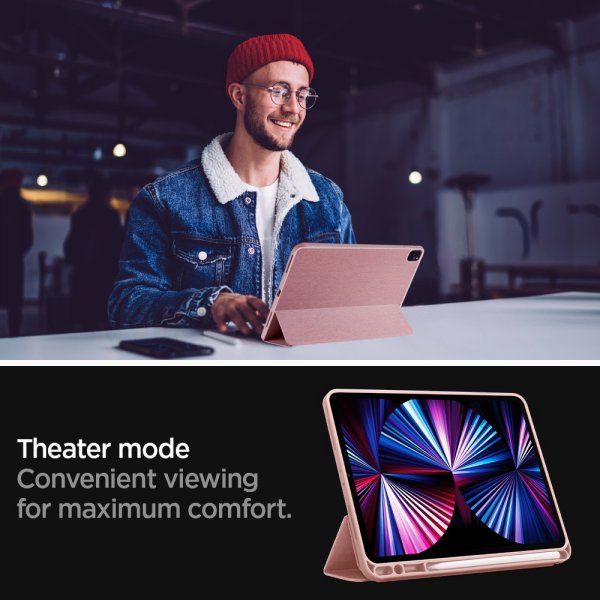 Spigen iPad Pro 11 (gen 2/3/4) Fodral Urban Fit Roseguld