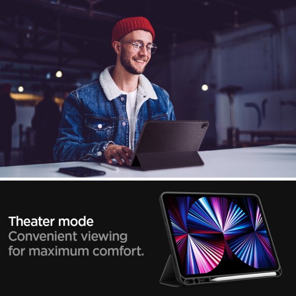 Spigen iPad Pro 11 (gen 2/3/4) Fodral Urban Fit Svart