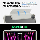 Spigen iPad Pro 11 (gen 1/2/3/4) Fodral Air Skin Pro Grå