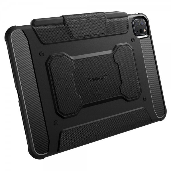 Spigen iPad Pro 11 (M4/M5) Fodral Rugged Armor Pro Svart