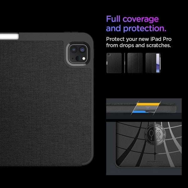 Spigen iPad Pro 11 (M4/M5) Fodral Urban Fit Svart