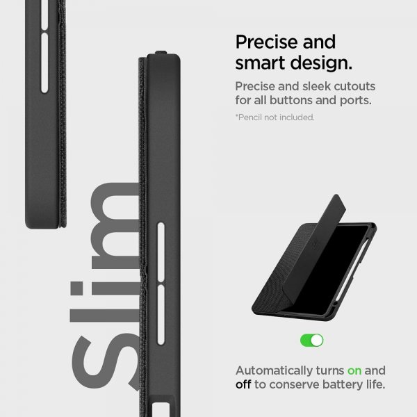 Spigen iPad Pro 11 (M4/M5) Fodral Urban Fit Svart