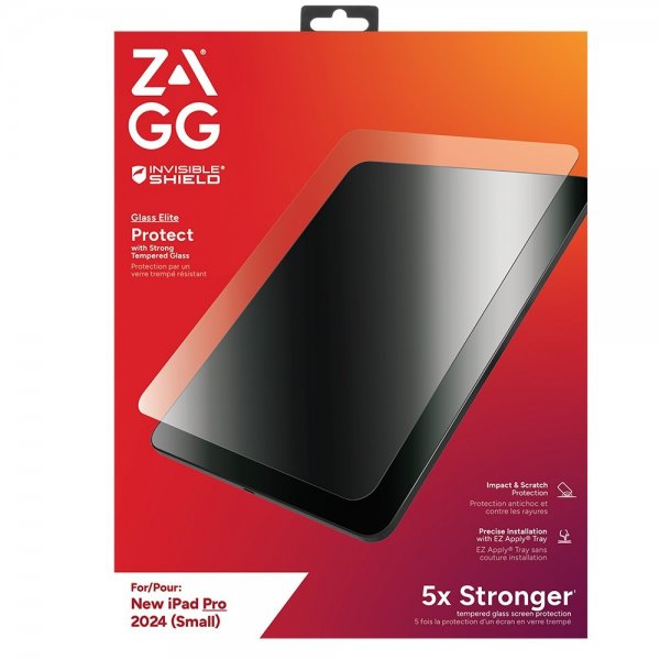 ZAGG InvisibleShield iPad Pro 11 (M4/M5) Skärmskydd Glass Elite