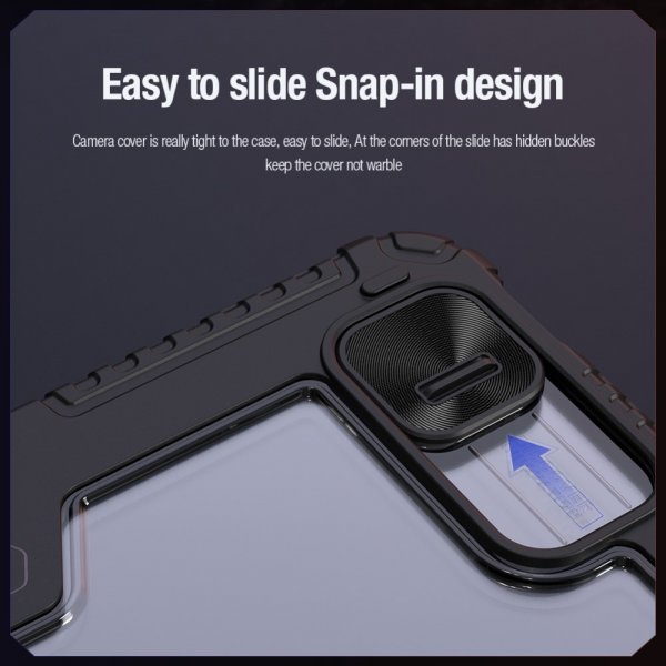 Nillkin iPad Pro 11 (M4/M5) Fodral Bumper Leather Case Pro Svart