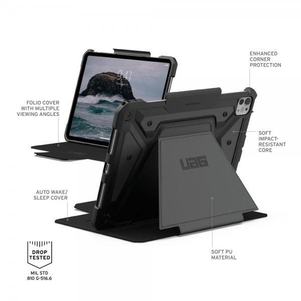 Urban Armor Gear (UAG) iPad Pro 11 (M4/M5) Fodral Metropolis SE Svart