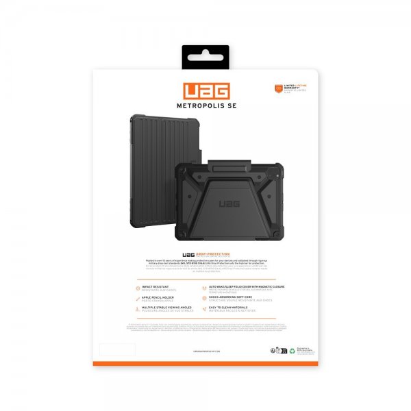 Urban Armor Gear (UAG) iPad Pro 11 (M4/M5) Fodral Metropolis SE Svart