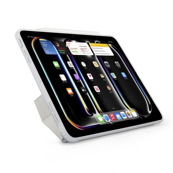 Pipetto iPad Pro 11 (M4/M5) Fodral Origami No1 Original Case Vit