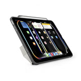 Pipetto iPad Pro 11 (M4/M5) Fodral Origami No3 Pencil Case Grå