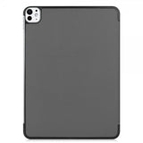 iPad Pro 11 (M4/M5) Fodral Trifold Grå