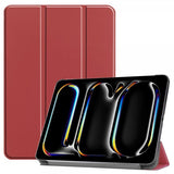 iPad Pro 11 (M4/M5) Fodral Trifold Röd