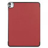iPad Pro 11 (M4/M5) Fodral Trifold Röd