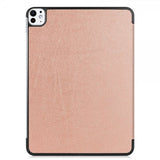 iPad Pro 11 (M4/M5) Fodral Trifold Roseguld