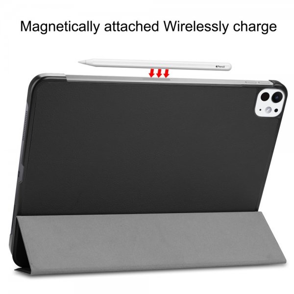 iPad Pro 11 (M4/M5) Fodral Trifold Svart