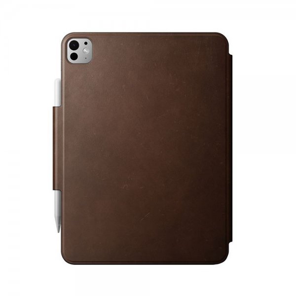 Nomad iPad Pro 11 (M4/M5) Fodral Leather Folio Brun