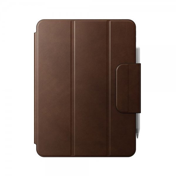 Nomad iPad Pro 11 (M4/M5) Fodral Leather Folio Brun