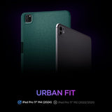 Spigen iPad Pro 11 (M4/M5) Fodral Urban Fit Midnight Green