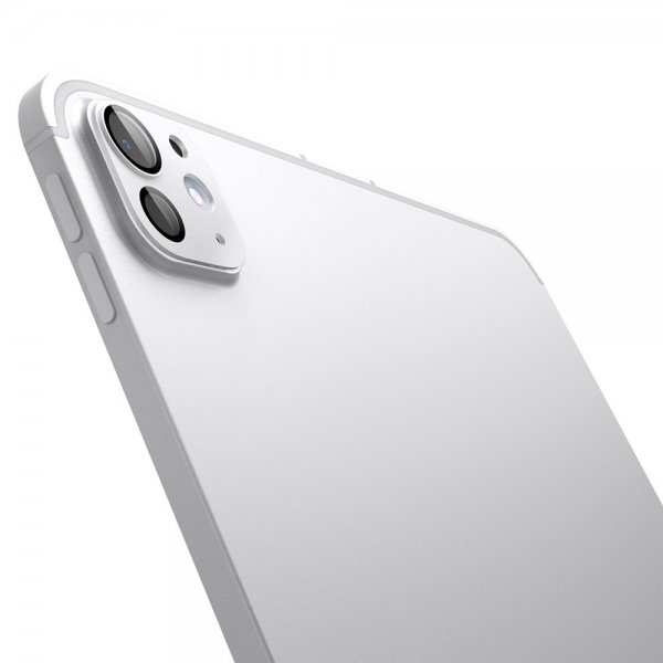 Spigen iPad Pro 11 (M4/M5)/iPad Pro 13 (M4/M5) Kameraskydd Glas.tR EZ Fit Optik Metal Silver