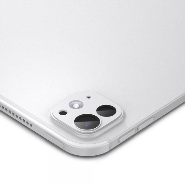 Spigen iPad Pro 11 (M4/M5)/iPad Pro 13 (M4/M5) Kameraskydd Glas.tR EZ Fit Optik Metal Silver