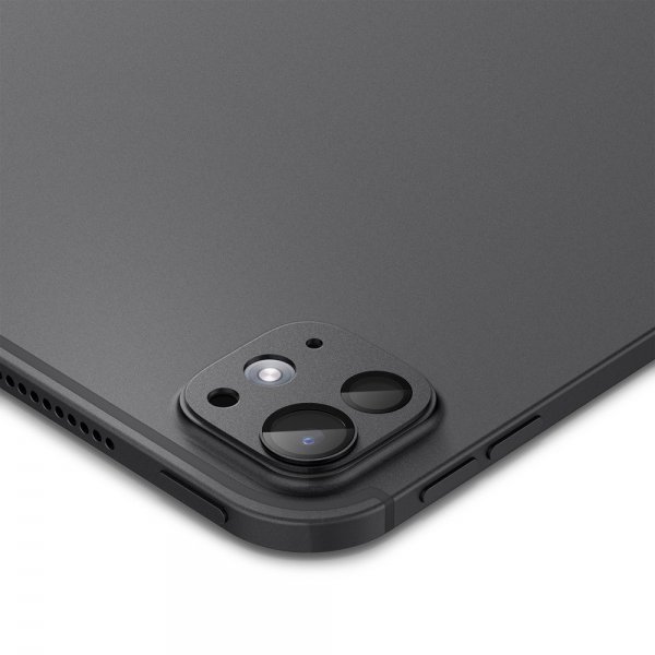 Spigen iPad Pro 11 (M4/M5)/iPad Pro 13 (M4/M5) Kameraskydd Glas.tR EZ Fit Optik Metal Space Black