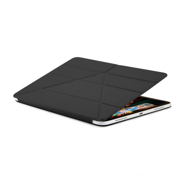 Pipetto iPad Pro 12.9 (gen 4/5/6) Fodral Origami No4 folio Svart