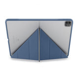 Pipetto iPad Pro 12.9 (gen 4/5/6) Fodral Origami No1 Blå