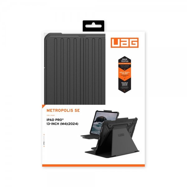 Urban Armor Gear (UAG) iPad Pro 13 (M4/M5) Fodral Metropolis SE Svart