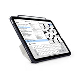 Pipetto iPad Pro 13 (M4/M5) Fodral Origami No3 Pencil Case Mörkblå