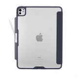 Pipetto iPad Pro 13 (M4/M5) Fodral Origami No3 Pencil Case Mörkblå
