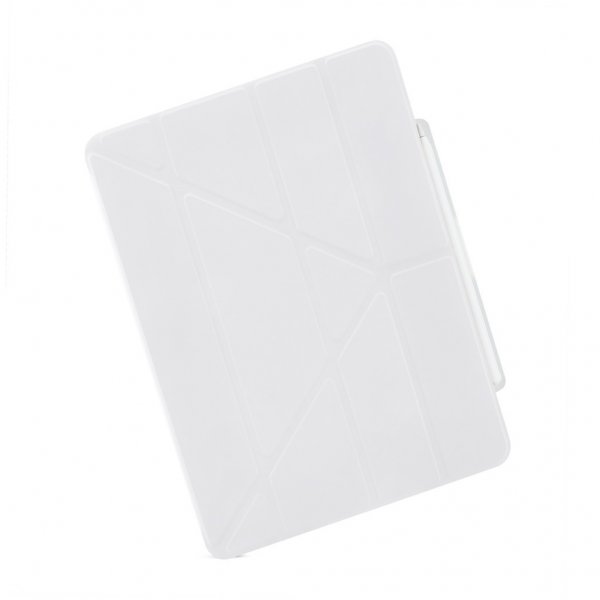Pipetto iPad Pro 13 (M4/M5) Fodral Origami No3 Pencil Case Vit